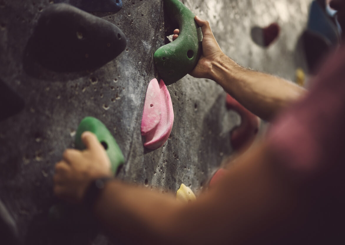 Indoor climbing